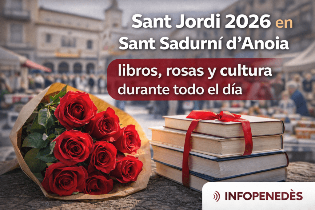 Actividades de Sant Jordi 2026 en Sant Sadurní