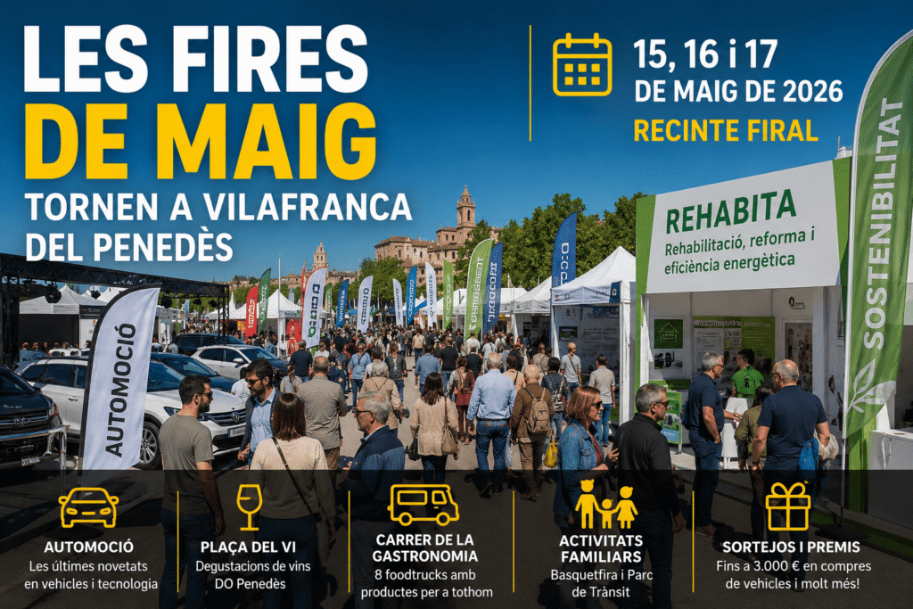 Las Fires de Maig 2026 EN VILAFRANCA DEL PENEDES