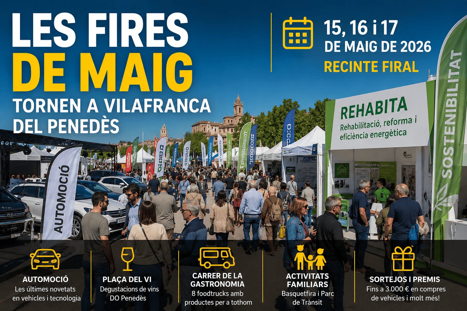 Las Fires de Maig 2026 EN VILAFRANCA DEL PENEDES